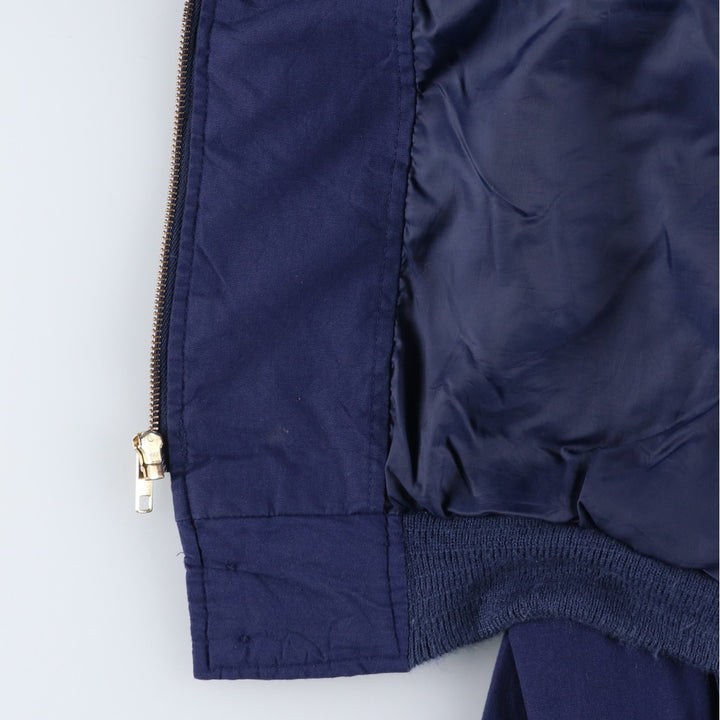 Aberdeen Derby Jacket, Cup Shoulder Jacket, Men's Size L cotton Navy blue Vintage Second Hand