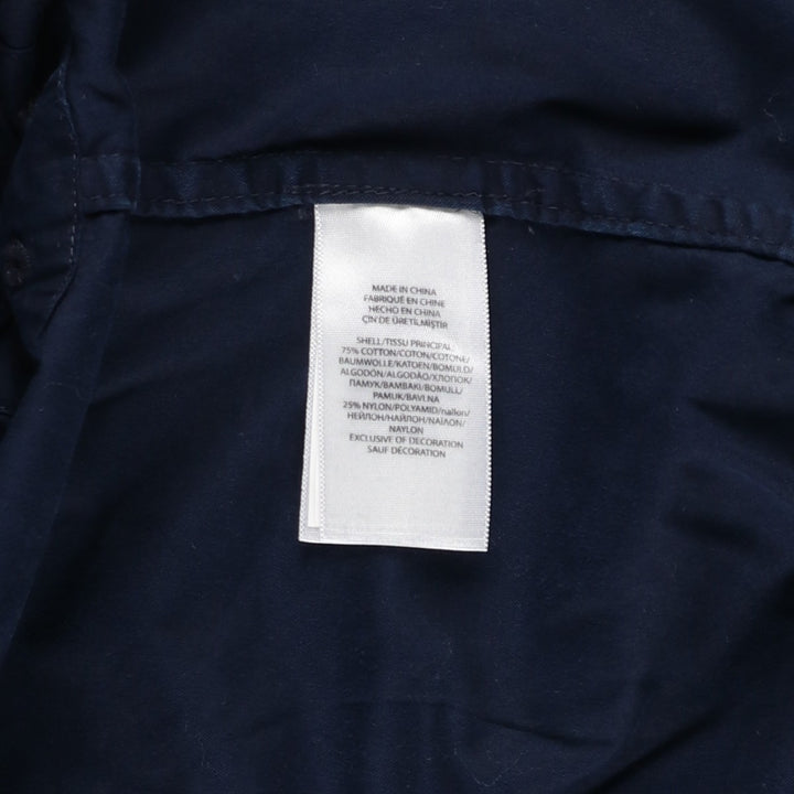 Ralph Lauren POLO RALPH LAUREN cotton hoodie, men's size L cotton navy blue type Vintage Second Hand