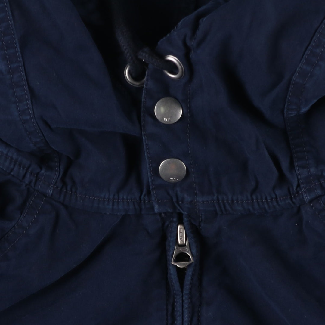Ralph Lauren POLO RALPH LAUREN cotton hoodie, men's size L cotton navy blue type Vintage Second Hand