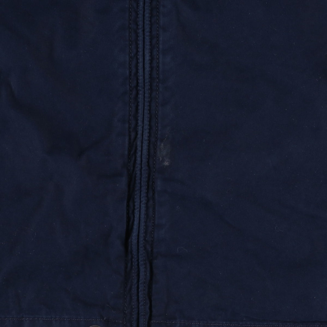 Ralph Lauren POLO RALPH LAUREN cotton hoodie, men's size L cotton navy blue type Vintage Second Hand