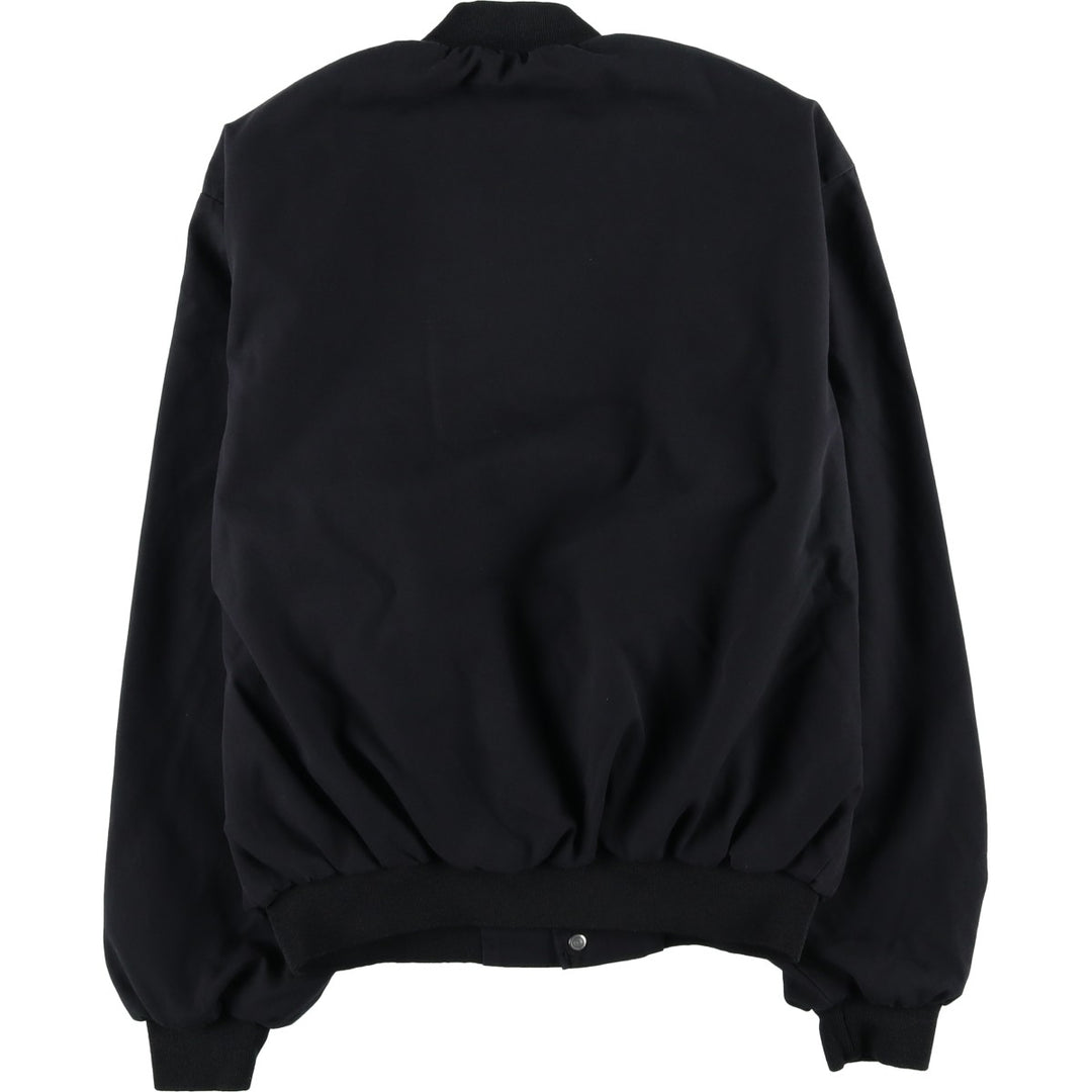 DUNBROOKE WORKWEAR Work Blouson, Made in USA, Men's Size M polyester black type Vintage Second Hand