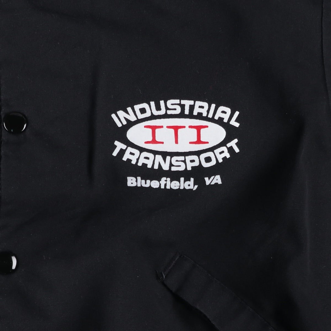 DUNBROOKE WORKWEAR Work Blouson, Made in USA, Men's Size M polyester black type Vintage Second Hand