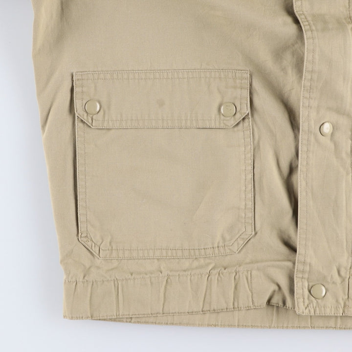 Vintage 70s-80'S Lacoste IZOD cotton jacket, men's size XL cotton Beige type Vintage Second Hand