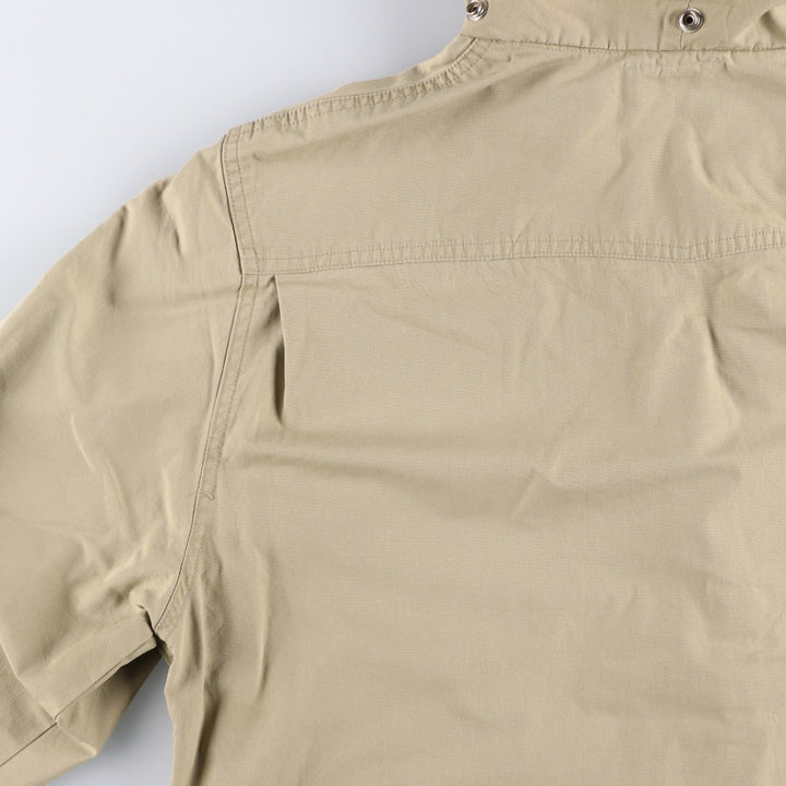 Vintage 70s-80'S Lacoste IZOD cotton jacket, men's size XL cotton Beige type Vintage Second Hand