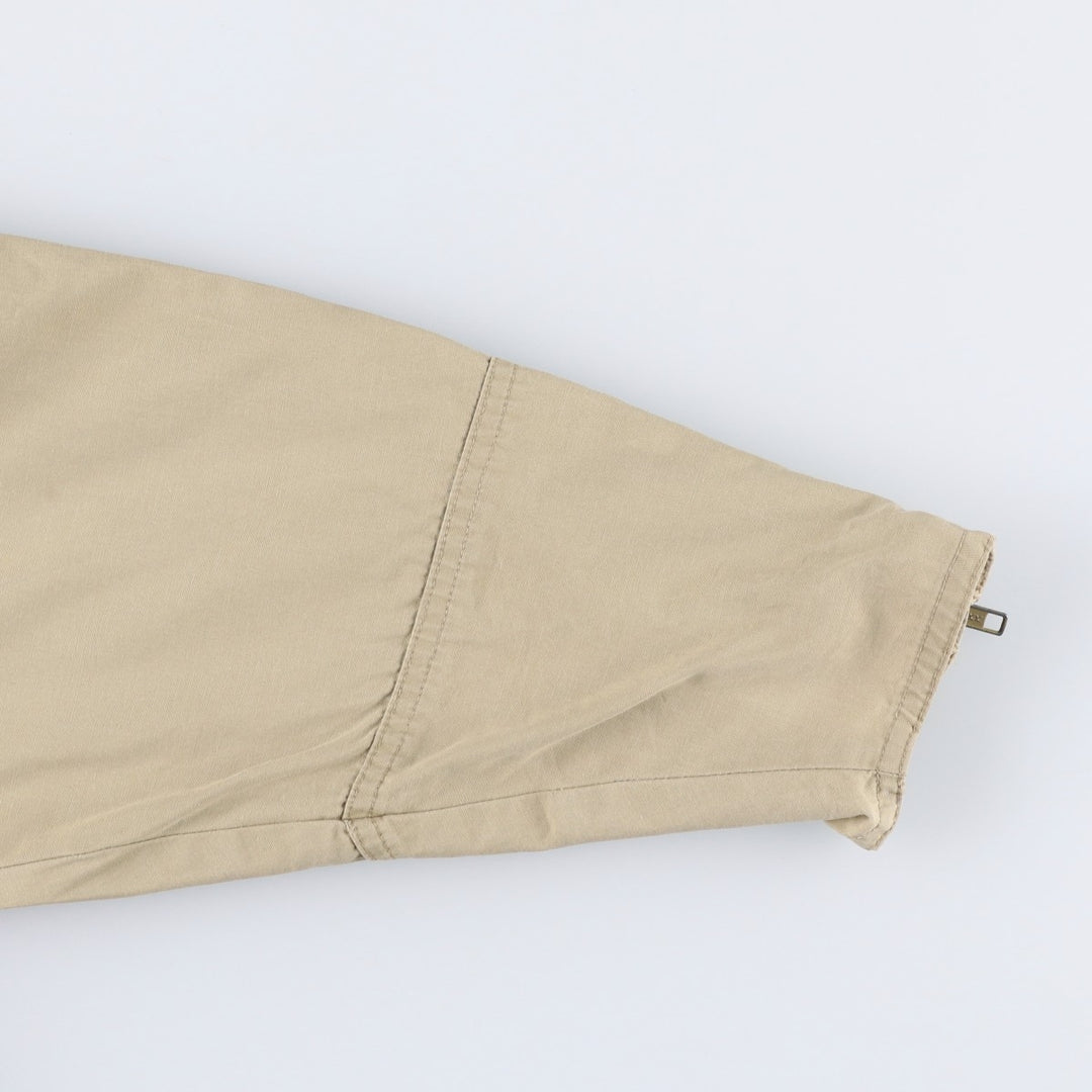 Vintage 70s-80'S Lacoste IZOD cotton jacket, men's size XL cotton Beige type Vintage Second Hand