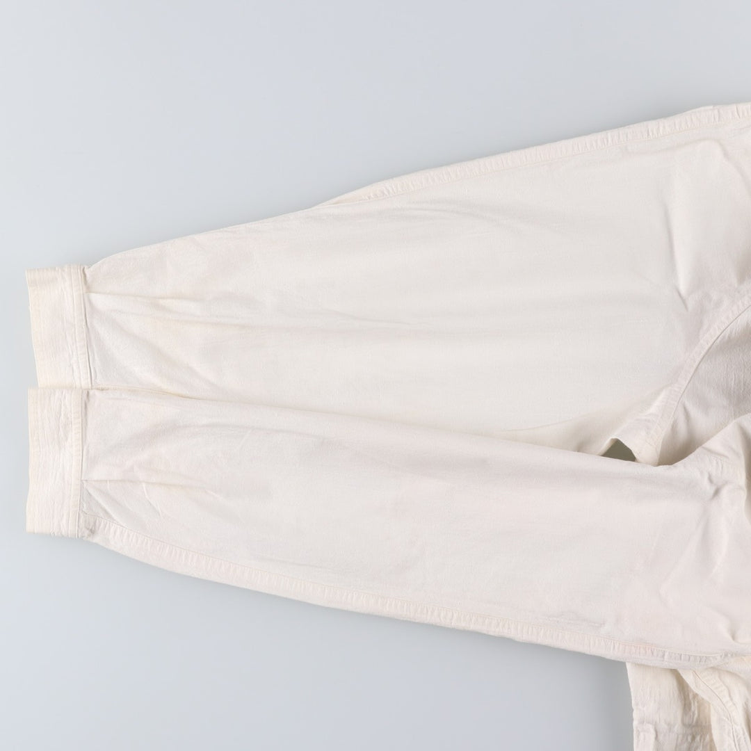 Liz Claiborne cotton hoodie, men's size S cotton white type Vintage Second Hand