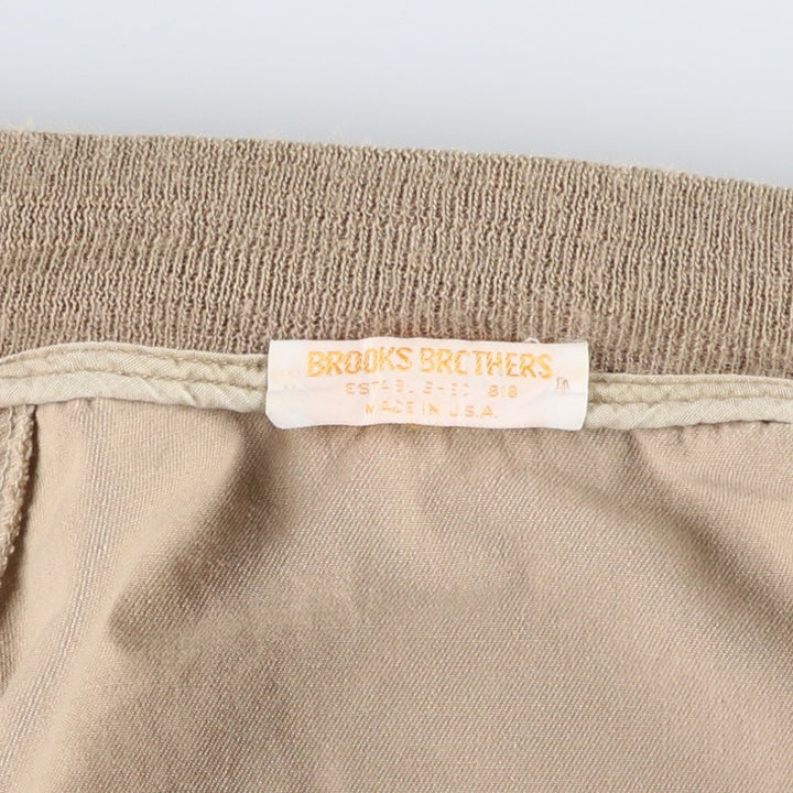 Vintage 1970s-1980'S Brooks Brothers Blouson, Made in USA, Men's Size L unclear Beige type Vintage Second Hand