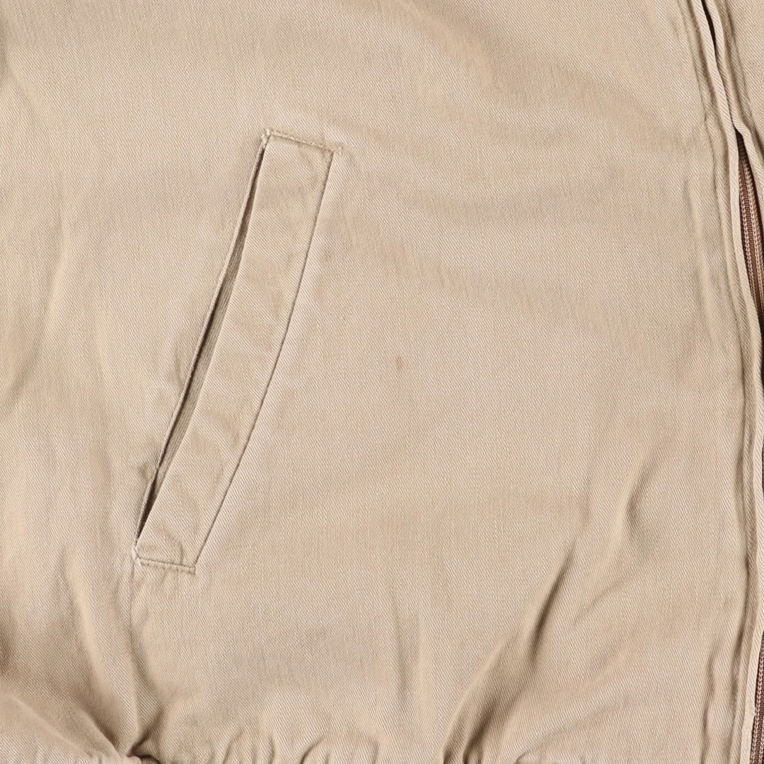 Vintage 1970s-1980'S Brooks Brothers Blouson, Made in USA, Men's Size L unclear Beige type Vintage Second Hand