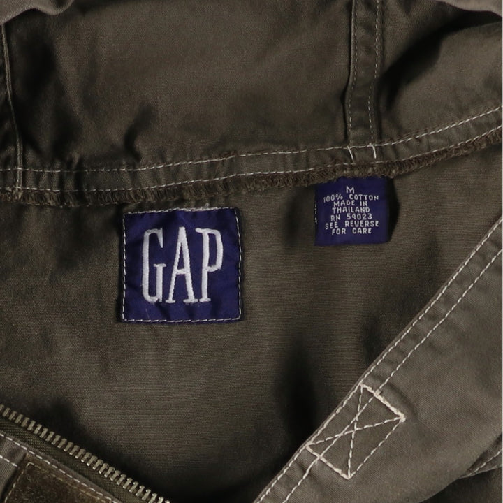 90'S GAP Old Gap Anorak Parka, Men's Size M, Vintage cotton Khaki type Vintage Second Hand