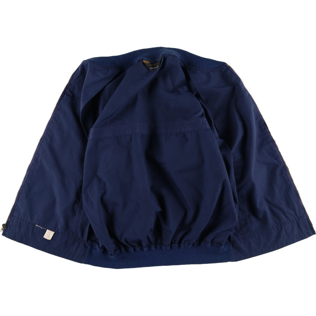 Vintage 1970'S JCPenney Derby Jacket, Cotton Blouson, Men's Size L, Black Tag. unclear navy blue type Vintage Second Hand