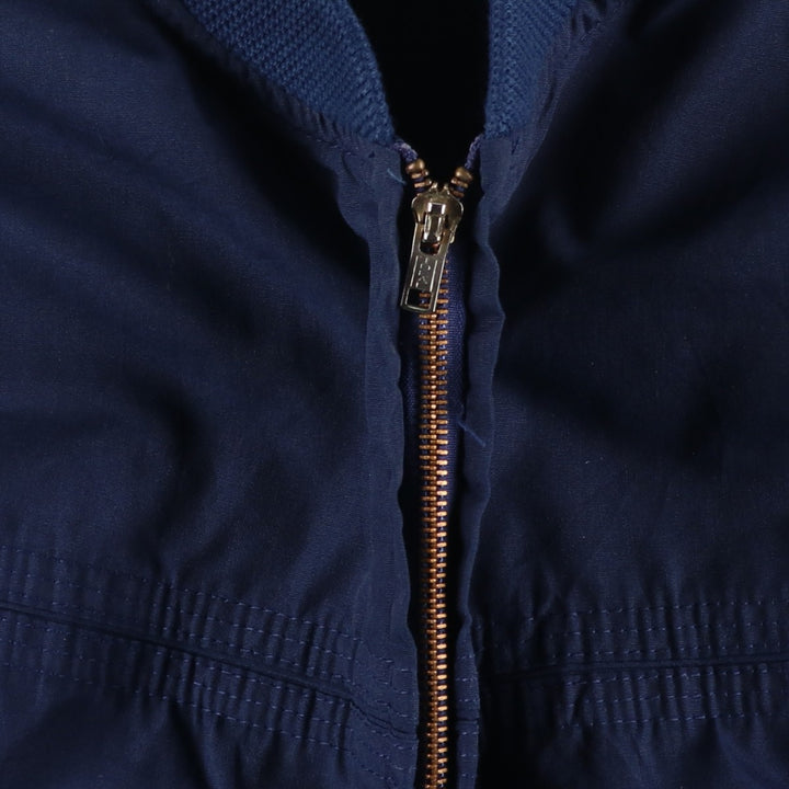 Vintage 1970'S JCPenney Derby Jacket, Cotton Blouson, Men's Size L, Black Tag. unclear navy blue type Vintage Second Hand