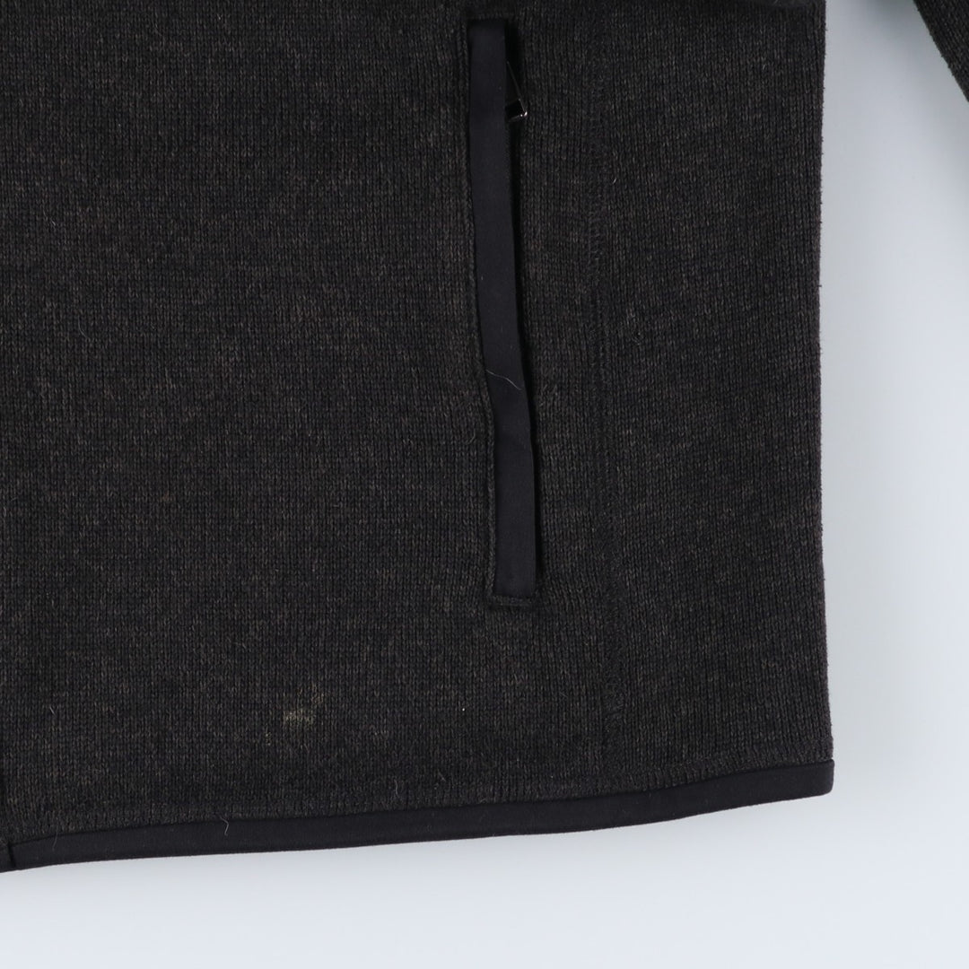 Patagonia Better Sweater Jacket 25527SP17 Fleece Jacket, Men's Size Medium polyester black type Vintage Second Hand