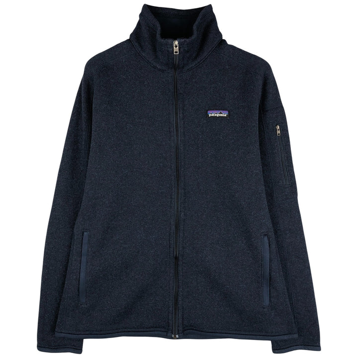 Patagonia Better Sweater Jacket 25543SP21 Fleece Jacket, Women's Size L recycled polyester navy blue type Vintage Second Hand