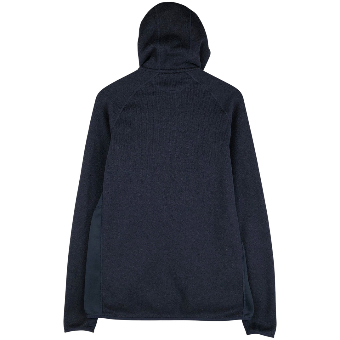 Patagonia Performance Better Sweater Hoody 25960SP19 Fleece Full-Zip Hoodie, Men's Size L polyester navy blue type Vintage Second Hand