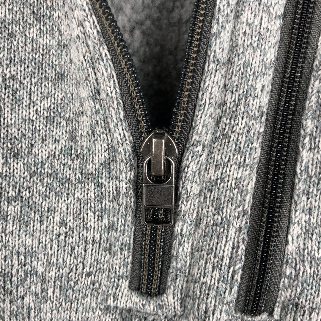 Patagonia Better Sweater 25523FA22 Half-Zip Fleece Pullover, Men's XL recycled polyester gray type Vintage Second Hand