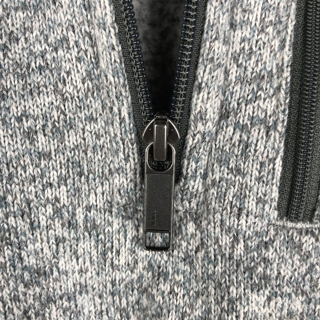 Patagonia Better Sweater 25522FA18 Half-Zip Fleece Pullover, Men's Size Medium polyester gray type Vintage Second Hand