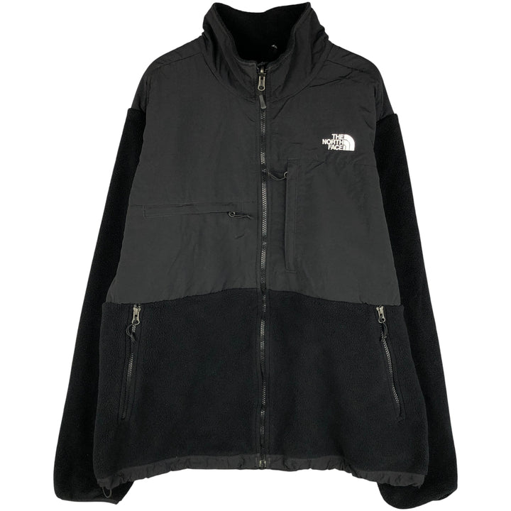 THE NORTH FACE Denali Jacket, Nylon x Fleece Jacket, Men's XL recycled polyester black type Vintage Second Hand
