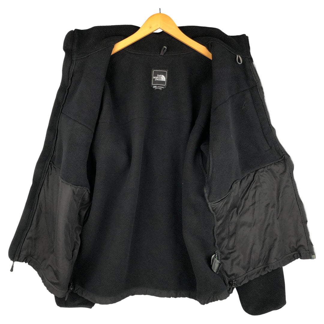 THE NORTH FACE Denali Jacket, Nylon x Fleece Jacket, Men's XL recycled polyester black type Vintage Second Hand