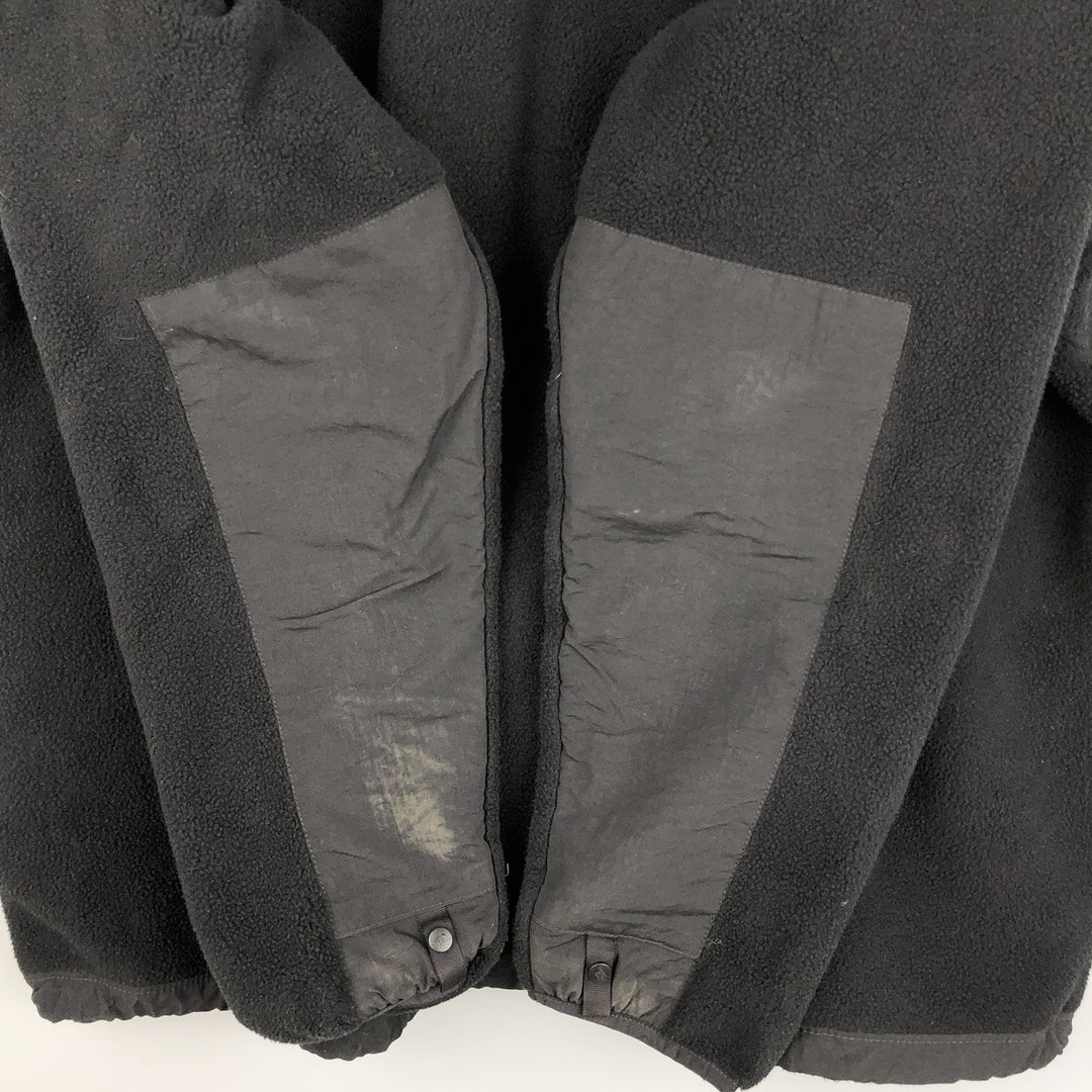 THE NORTH FACE Denali Jacket, Nylon x Fleece Jacket, Men's XL recycled polyester black type Vintage Second Hand