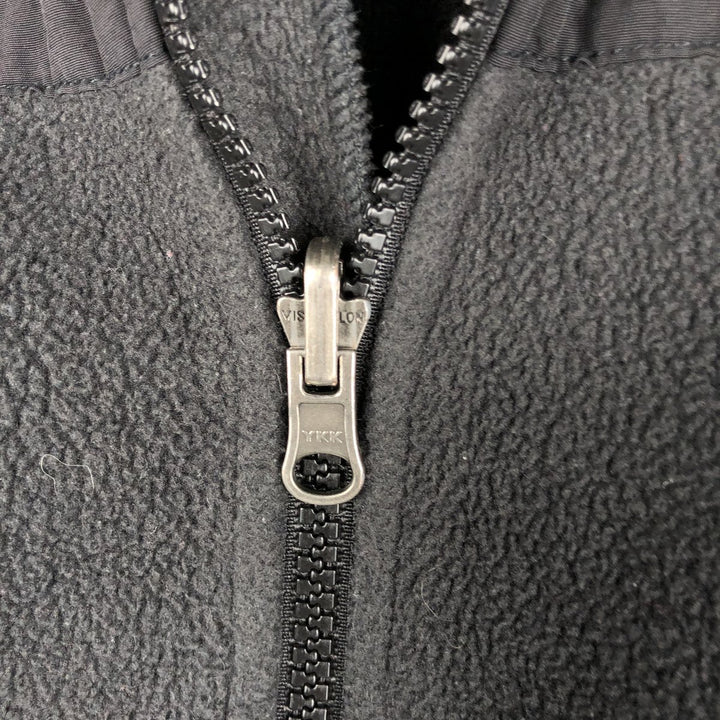 The North Face Mountain Versa Micro Jacket, nylon and fleece, men's size M polyester black type Vintage Second Hand