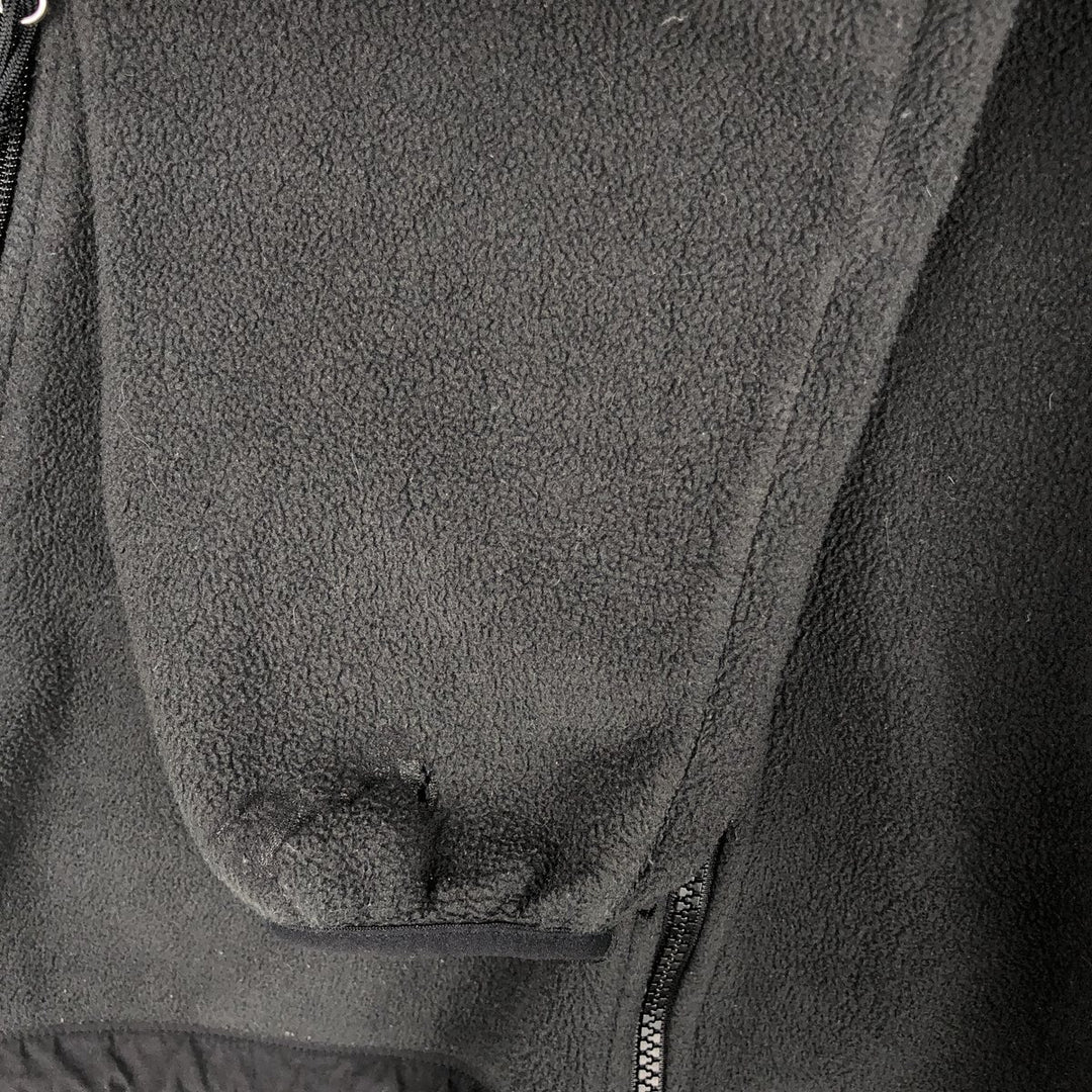 The North Face Mountain Versa Micro Jacket, nylon and fleece, men's size M polyester black type Vintage Second Hand