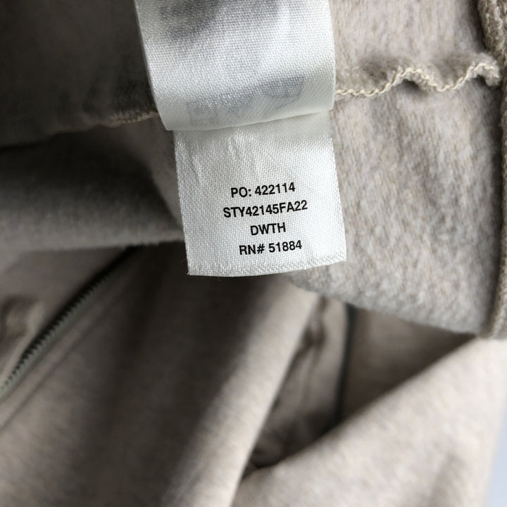 Patagonia Organic Cotton Full-Zip Hoodie, Men's Size L cotton pale white type Vintage Second Hand