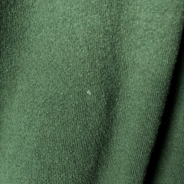 Vintage 90'S Jerzees full-zip sweatshirt hoodie, made in the USA, size M. cotton green type Vintage Second Hand