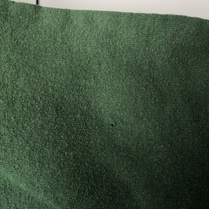 Vintage 90'S Jerzees full-zip sweatshirt hoodie, made in the USA, size M. cotton green type Vintage Second Hand
