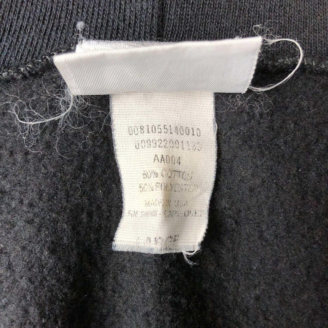 Vintage 1980'S Lee full-zip sweatshirt hoodie, made in the USA, size L. cotton white type Vintage Second Hand