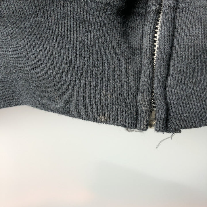 Vintage 1980'S Lee full-zip sweatshirt hoodie, made in the USA, size L. cotton white type Vintage Second Hand