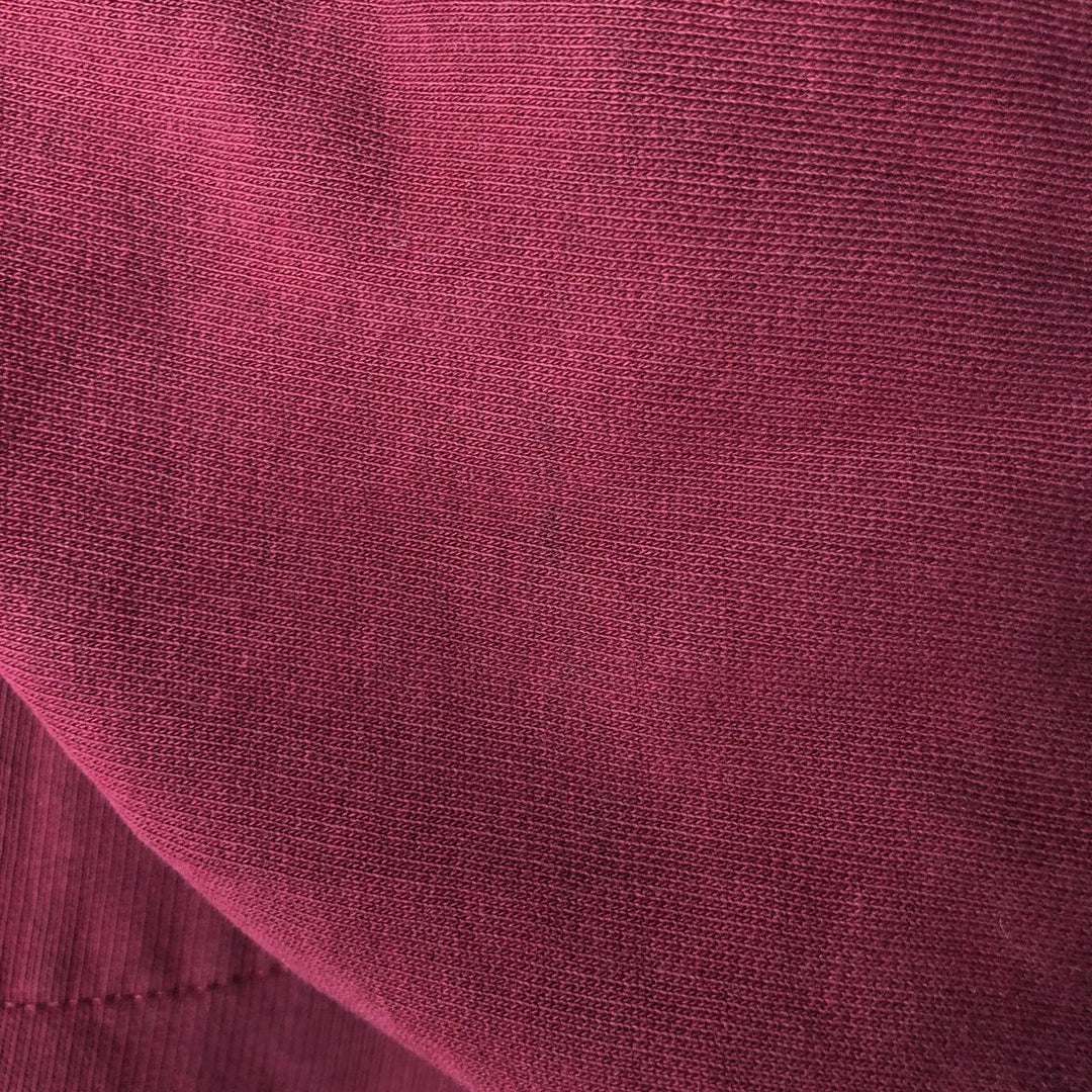 Nike Sweat Full Zip Hoodie Men's Size L cotton red type Vintage Second Hand