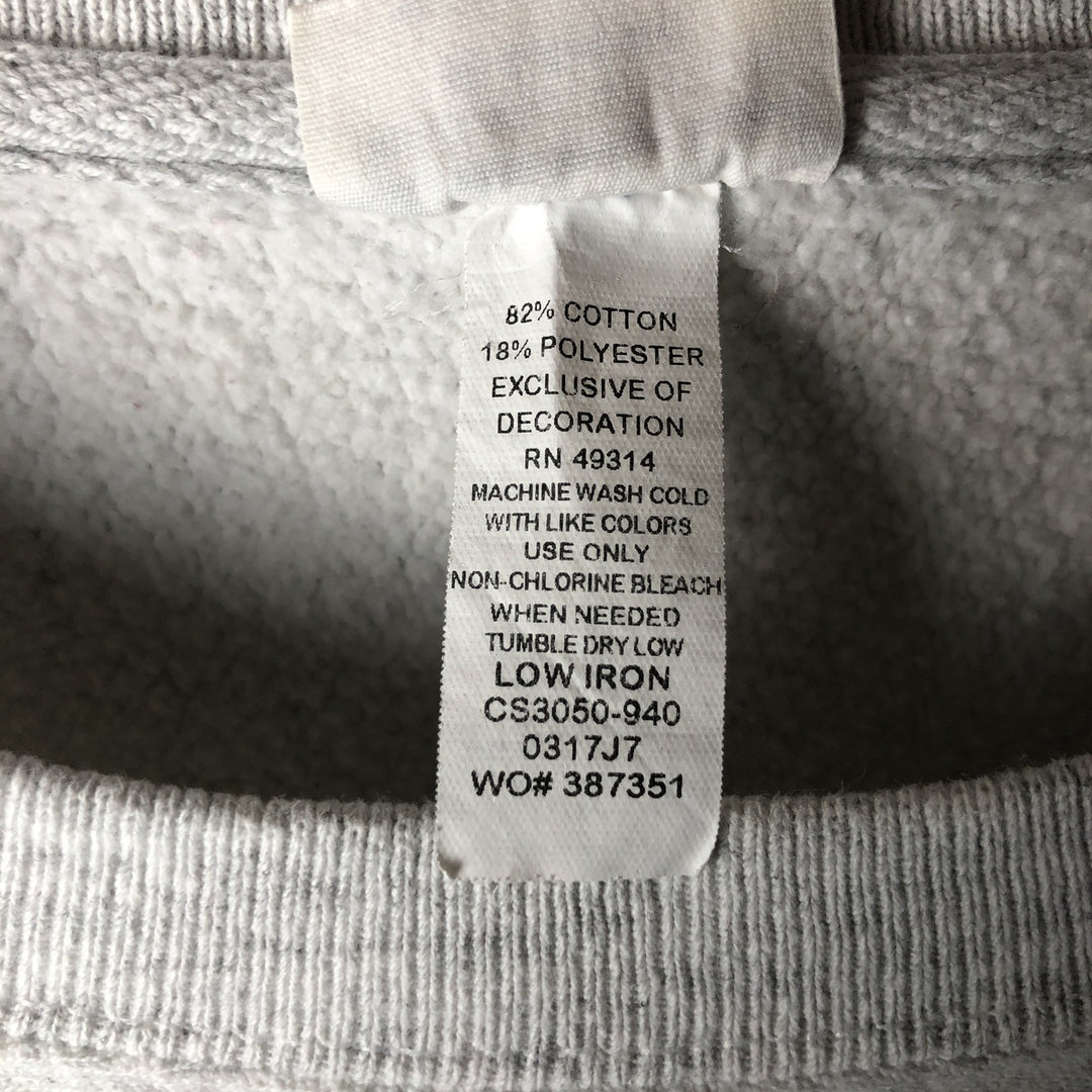 Champion PREMIUM REVERSE WEAVE Premium Reverse Weave College Sweatshirt Trainer Men's XL cotton gray type Vintage Second Hand