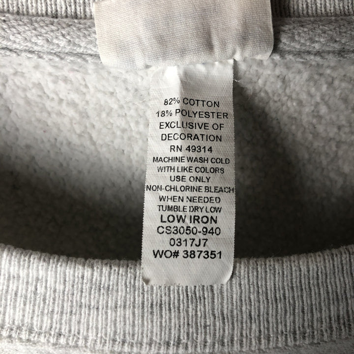 Champion PREMIUM REVERSE WEAVE Premium Reverse Weave College Sweatshirt Trainer Men's XL cotton gray type Vintage Second Hand