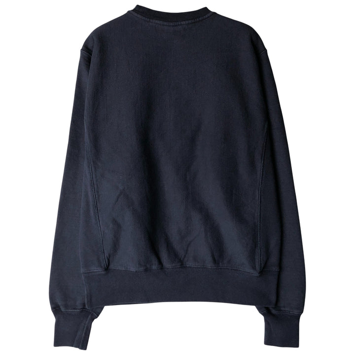 Champion REVERSE WEAVE Reverse Weave College Sweatshirt Trainer Men's M size unclear navy blue type Vintage Second Hand