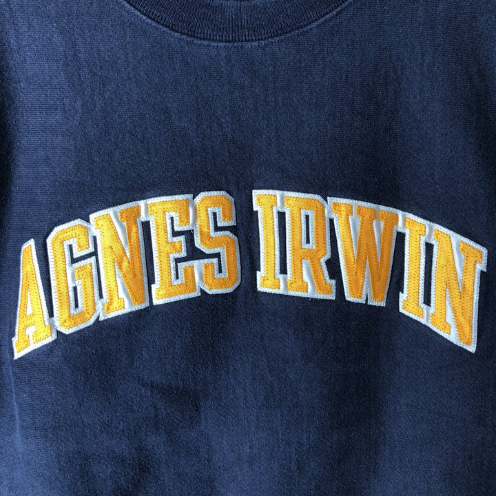 Champion REVERSE WEAVE Reverse Weave College Sweatshirt Trainer Men's M size unclear navy blue type Vintage Second Hand