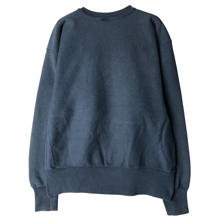 2000'S Champion Reverse Weave Reverse Weave Blank Sweatshirt, Men's Size L cotton navy blue type Vintage Second Hand