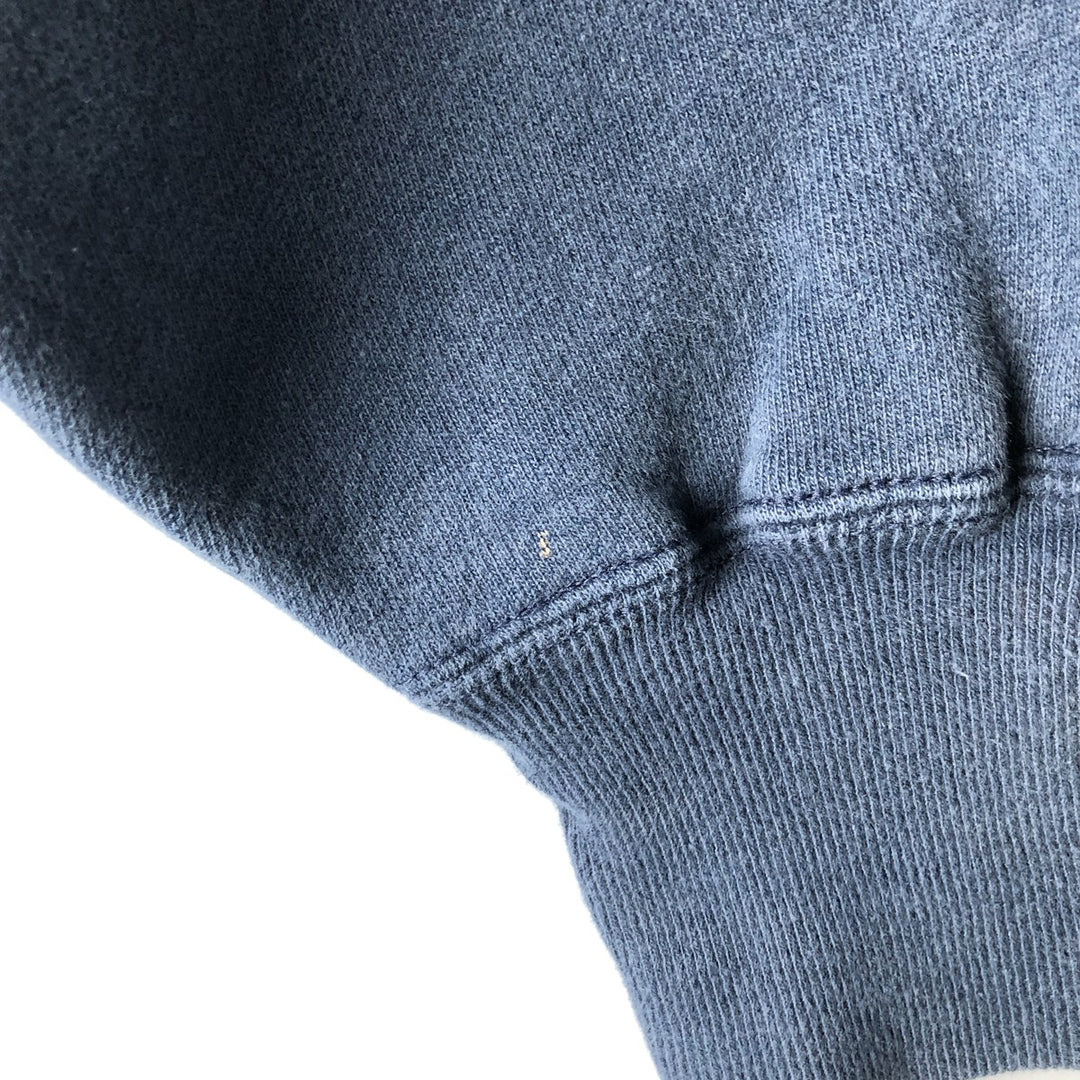 2000'S Champion Reverse Weave Reverse Weave Blank Sweatshirt, Men's Size L cotton navy blue type Vintage Second Hand