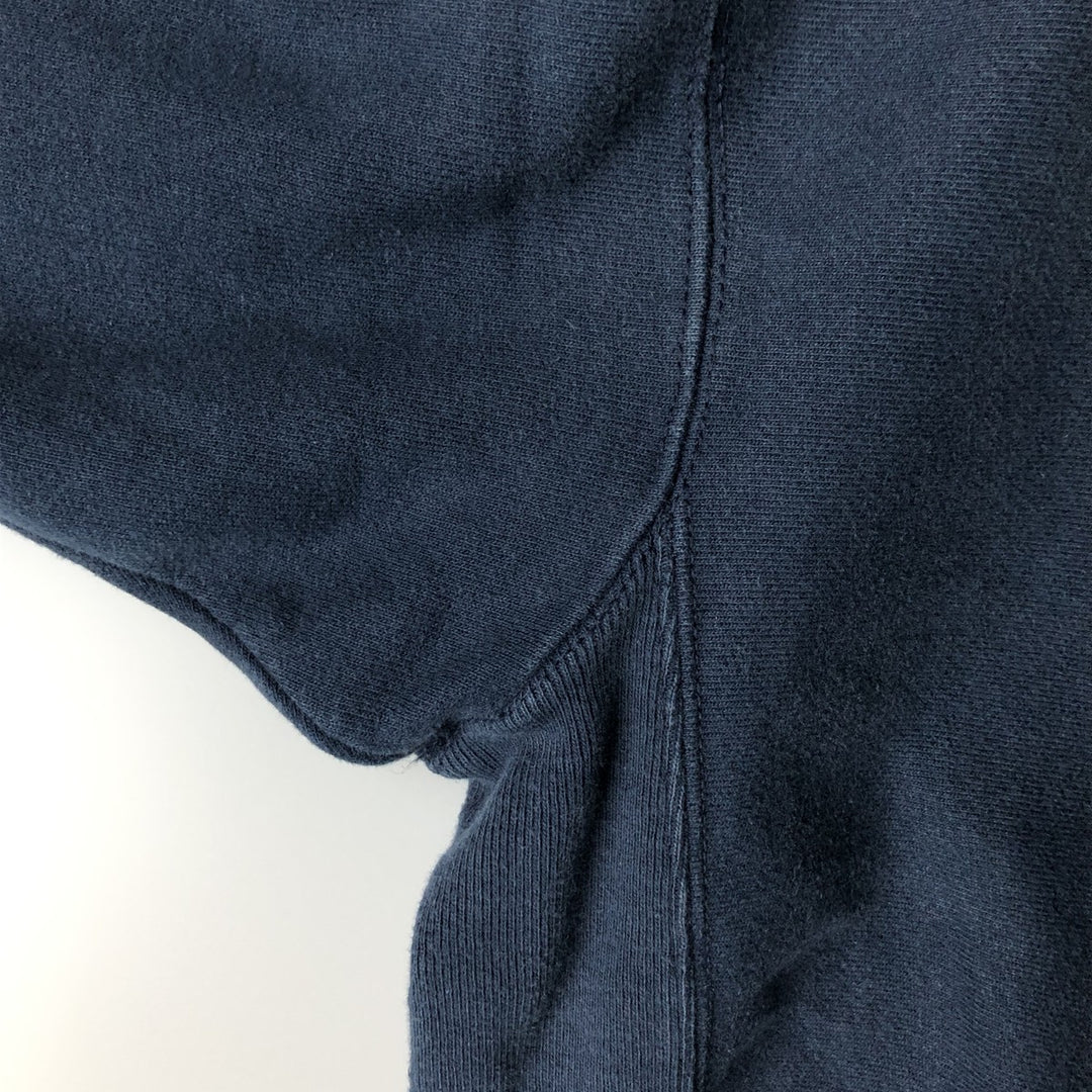 2000'S Champion Reverse Weave Reverse Weave Blank Sweatshirt, Men's Size L cotton navy blue type Vintage Second Hand