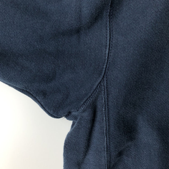 2000'S Champion Reverse Weave Reverse Weave Blank Sweatshirt, Men's Size L cotton navy blue type Vintage Second Hand