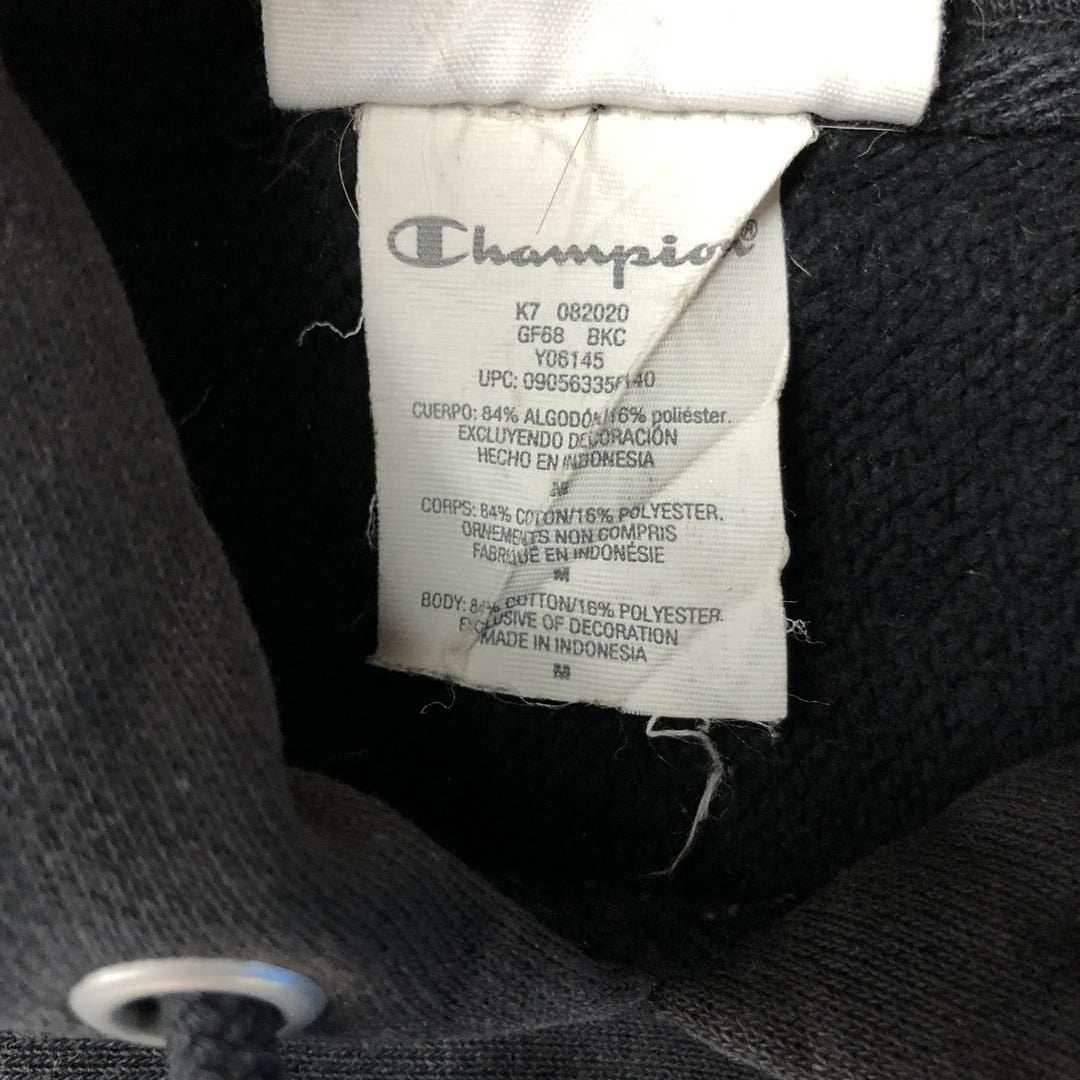 Champion REVERSE WEAVE Reverse Weave Sweat Pullover Hoodie Men's M cotton black type Vintage Second Hand