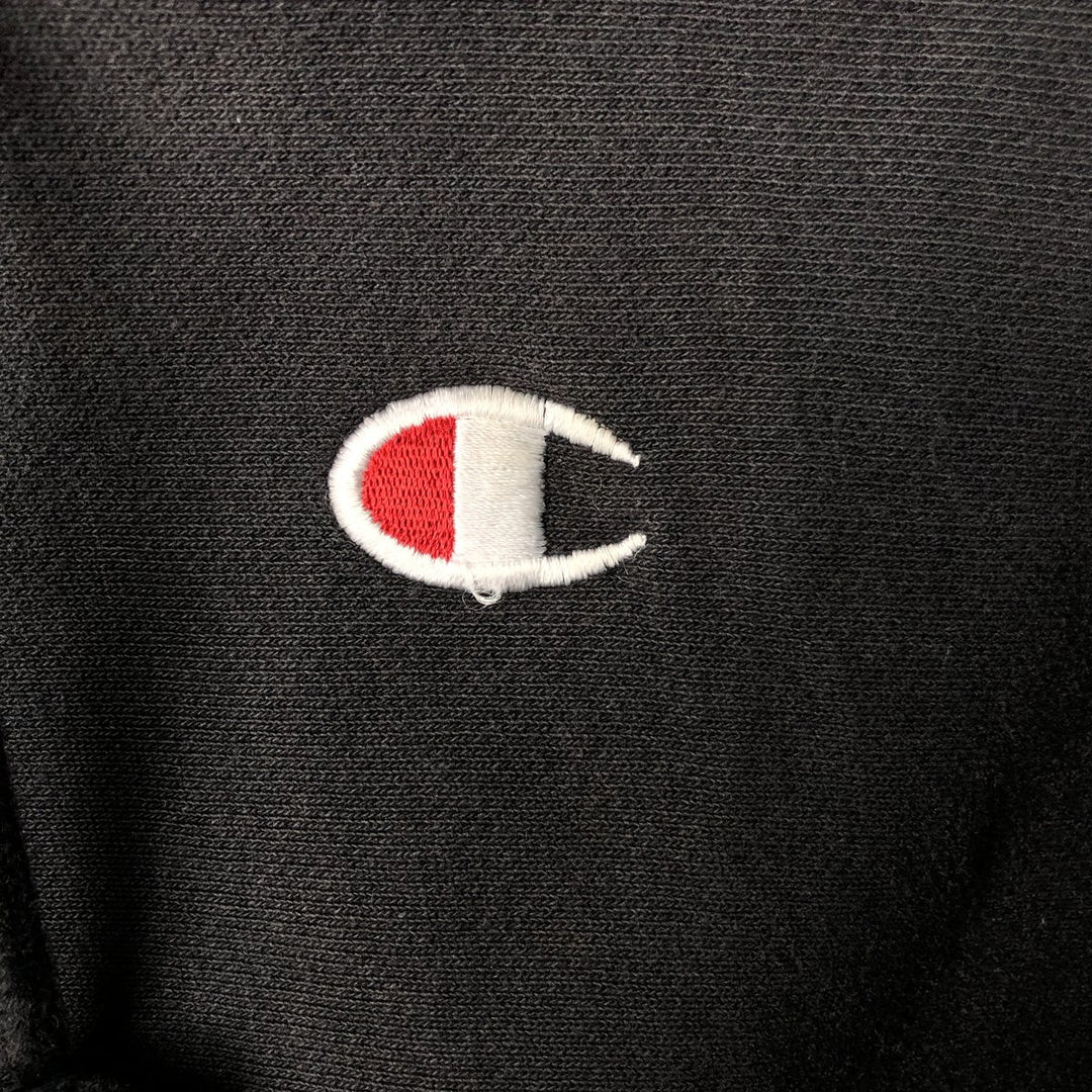 Champion REVERSE WEAVE Reverse Weave Sweat Pullover Hoodie Men's M cotton black type Vintage Second Hand