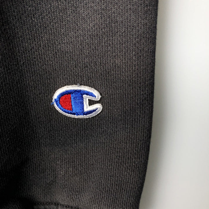 Champion REVERSE WEAVE Reverse Weave Sweat Pullover Hoodie Men's M cotton black type Vintage Second Hand