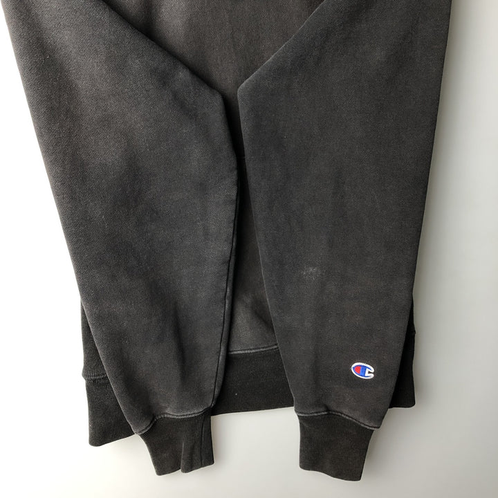 Champion REVERSE WEAVE Reverse Weave Sweat Pullover Hoodie Men's M cotton black type Vintage Second Hand