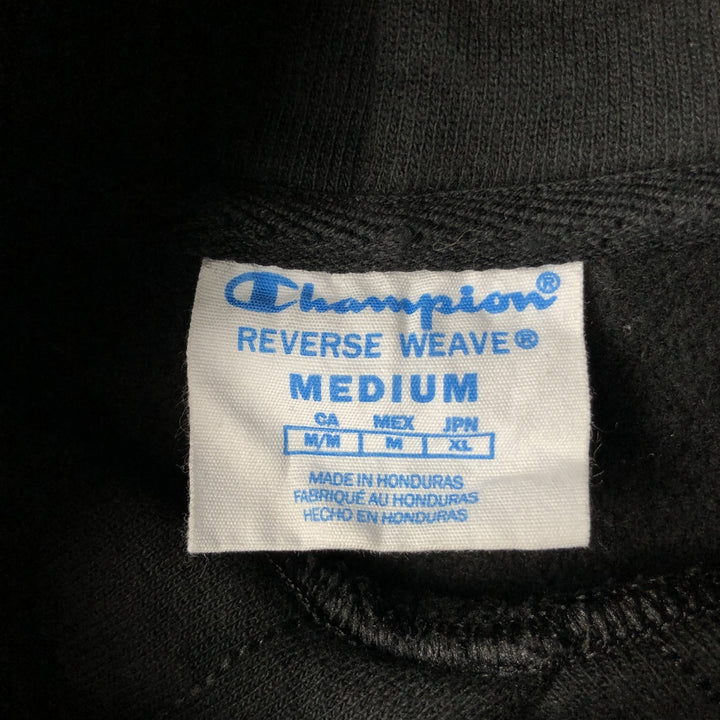 Champion REVERSE WEAVE Reverse Weave Sweat Pullover Hoodie Men's M cotton black type Vintage Second Hand