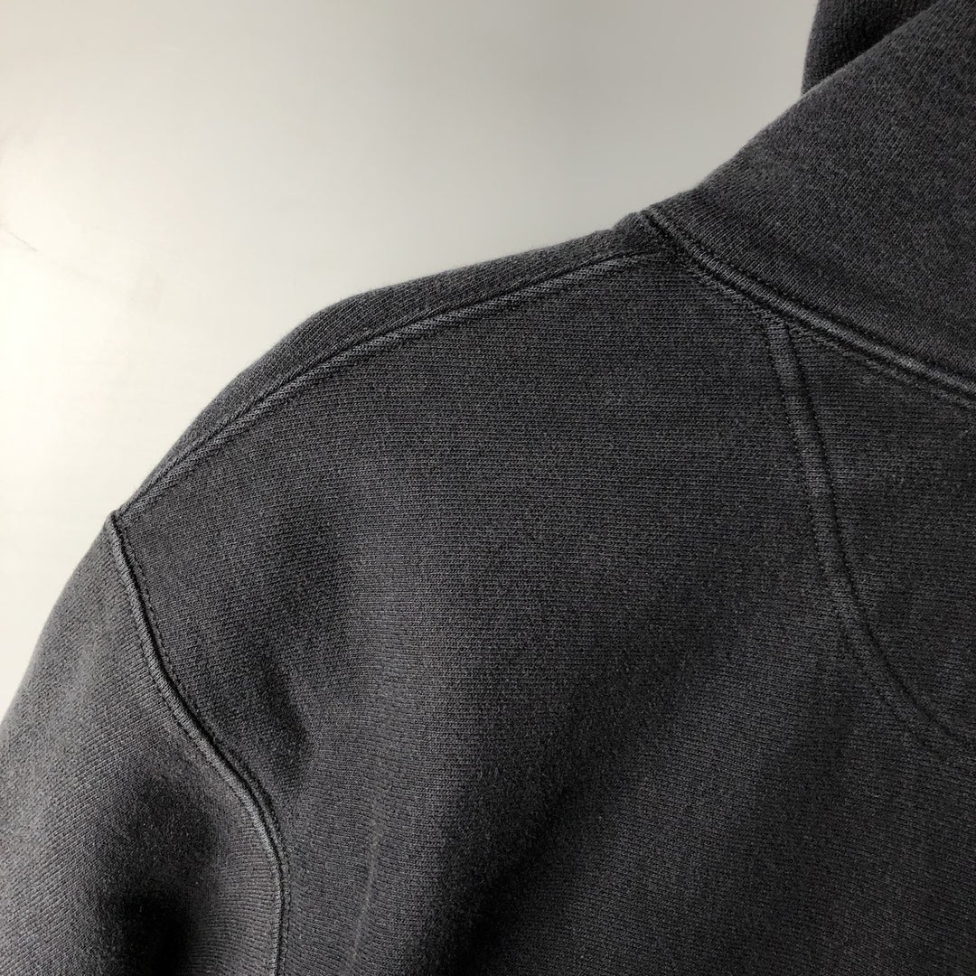 2000'S Champion PREMIUM REVERSE WEAVE Premium Reverse Weave Sweatshirt Pullover Hoodie, Men's Size L unclear black type Vintage Second Hand