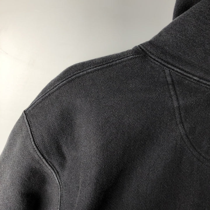 2000'S Champion PREMIUM REVERSE WEAVE Premium Reverse Weave Sweatshirt Pullover Hoodie, Men's Size L unclear black type Vintage Second Hand