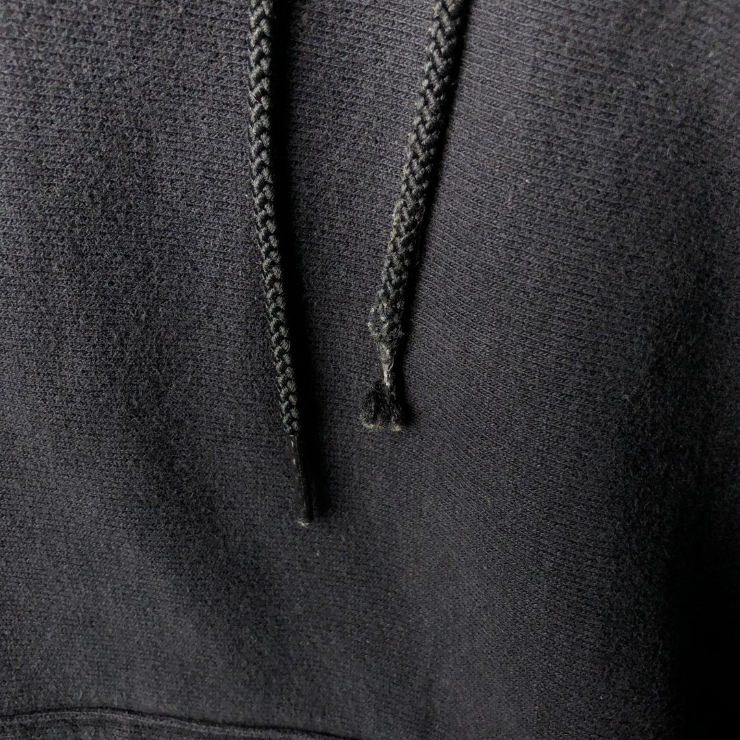 2000'S Champion PREMIUM REVERSE WEAVE Premium Reverse Weave Sweatshirt Pullover Hoodie, Men's Size L unclear black type Vintage Second Hand