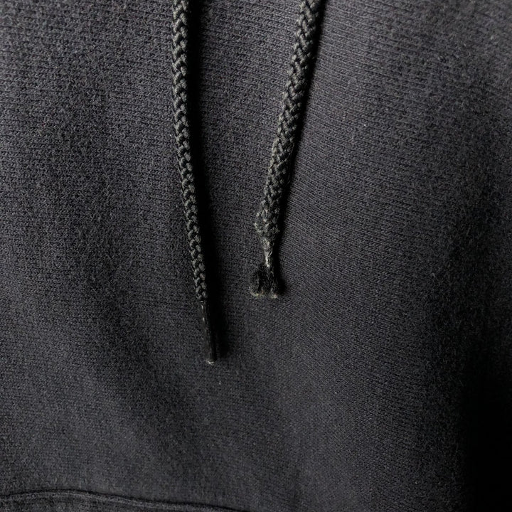 2000'S Champion PREMIUM REVERSE WEAVE Premium Reverse Weave Sweatshirt Pullover Hoodie, Men's Size L unclear black type Vintage Second Hand