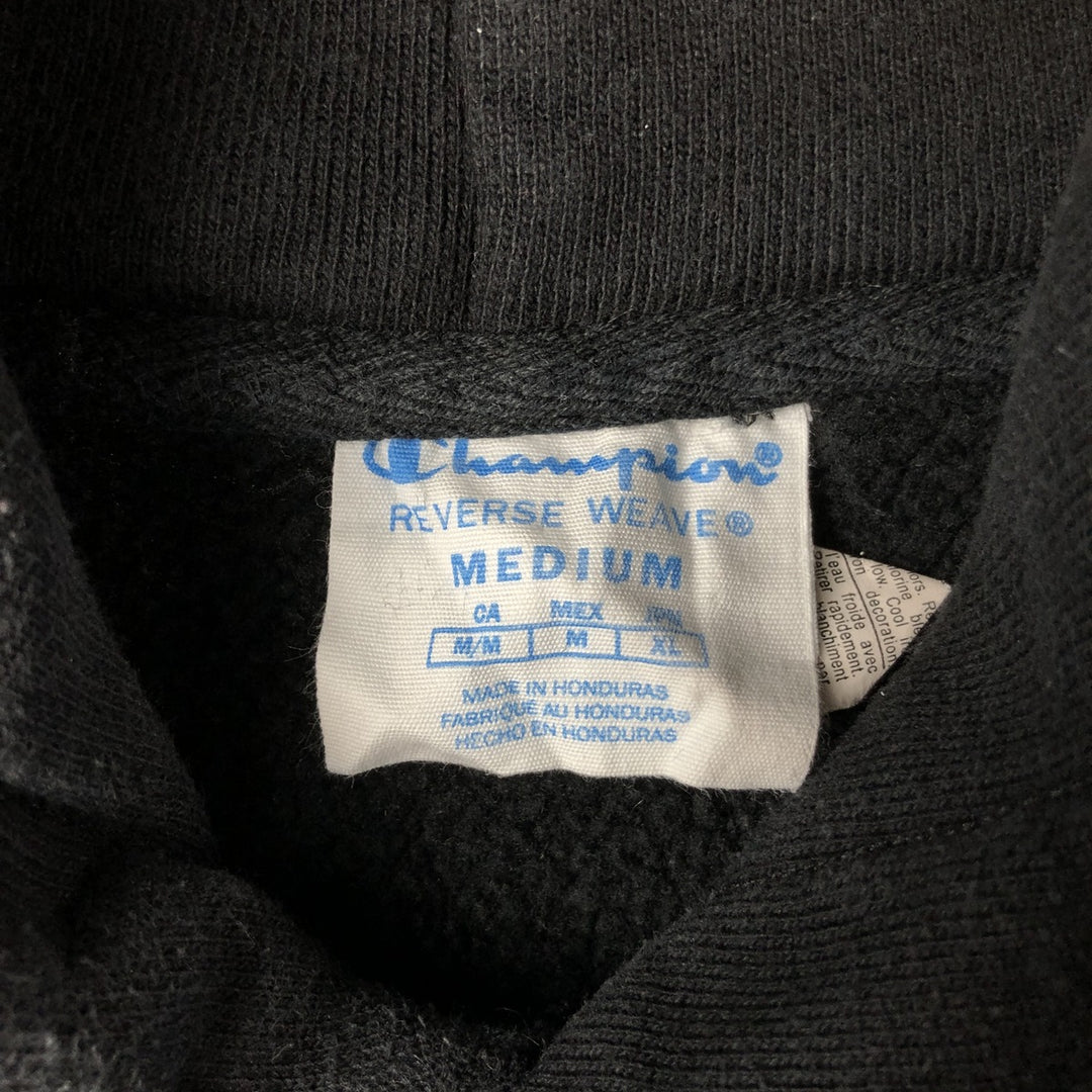 Champion REVERSE WEAVE Reverse Weave Sweat Pullover Hoodie Men's M cotton black type Vintage Second Hand