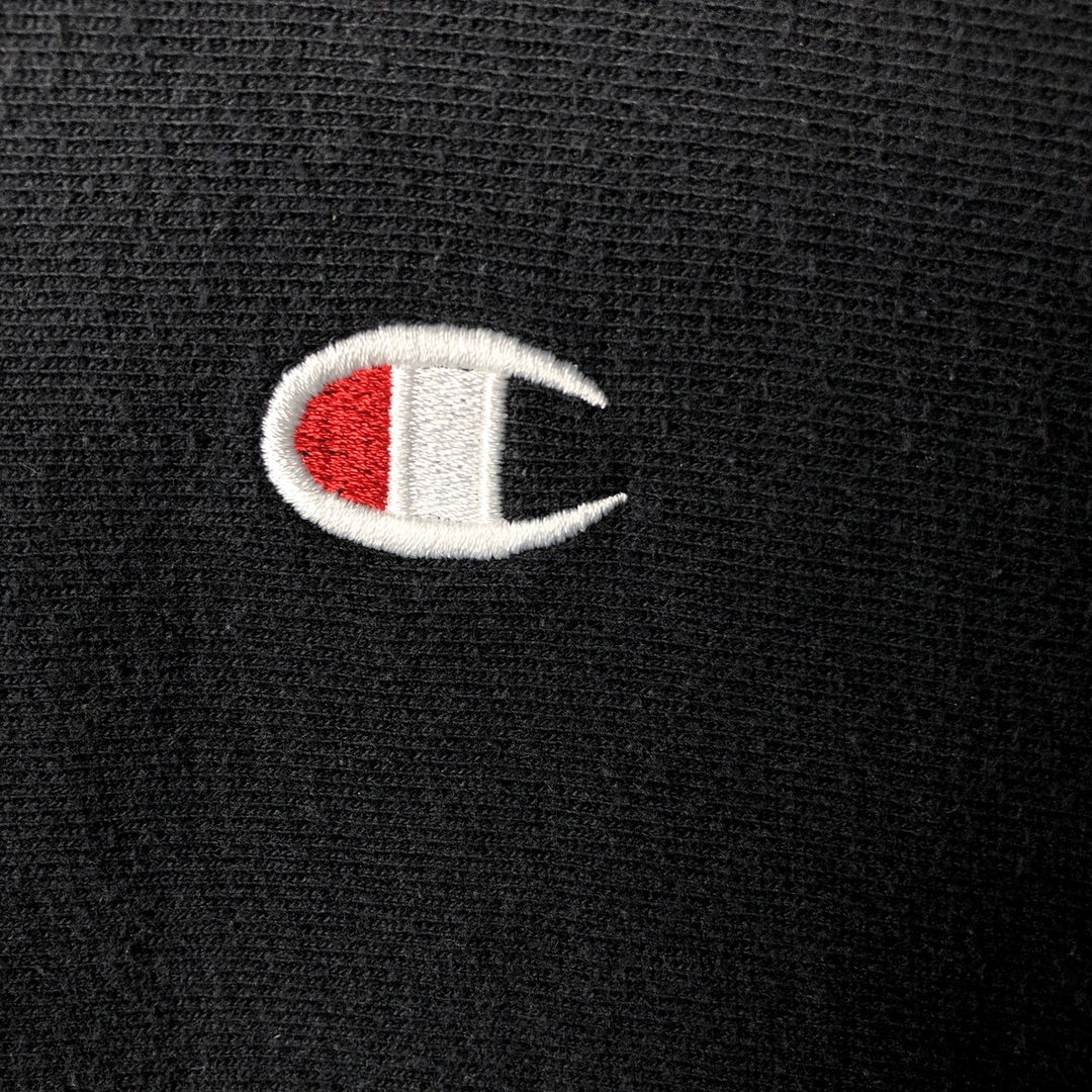 Champion REVERSE WEAVE Reverse Weave Sweat Pullover Hoodie Men's M cotton black type Vintage Second Hand